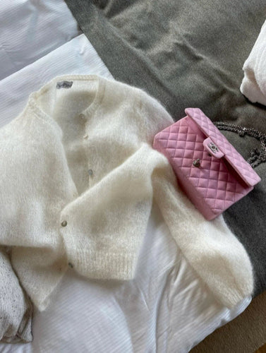 Heidi-Mode | Mohair Strickjacke