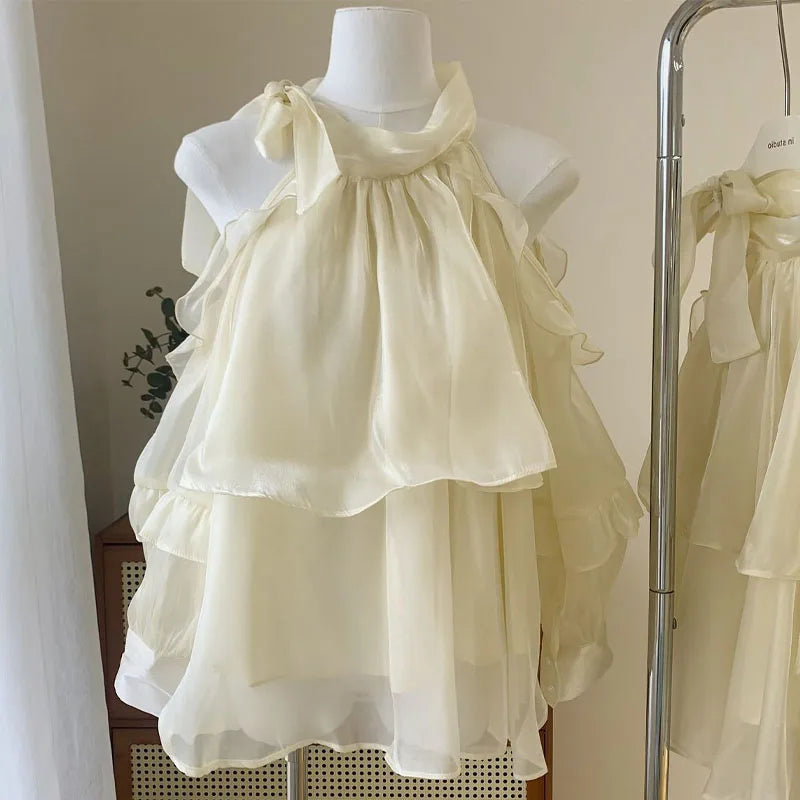 mode Geruffelde gespleten blouse in effen kleur