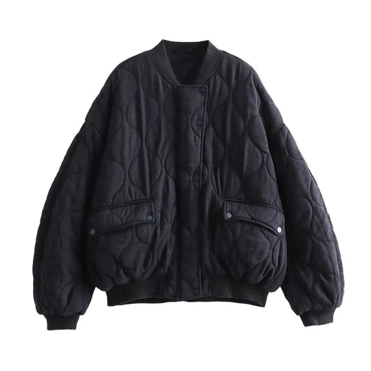 – Baumwolljacke mit Rundhalsausschnitt