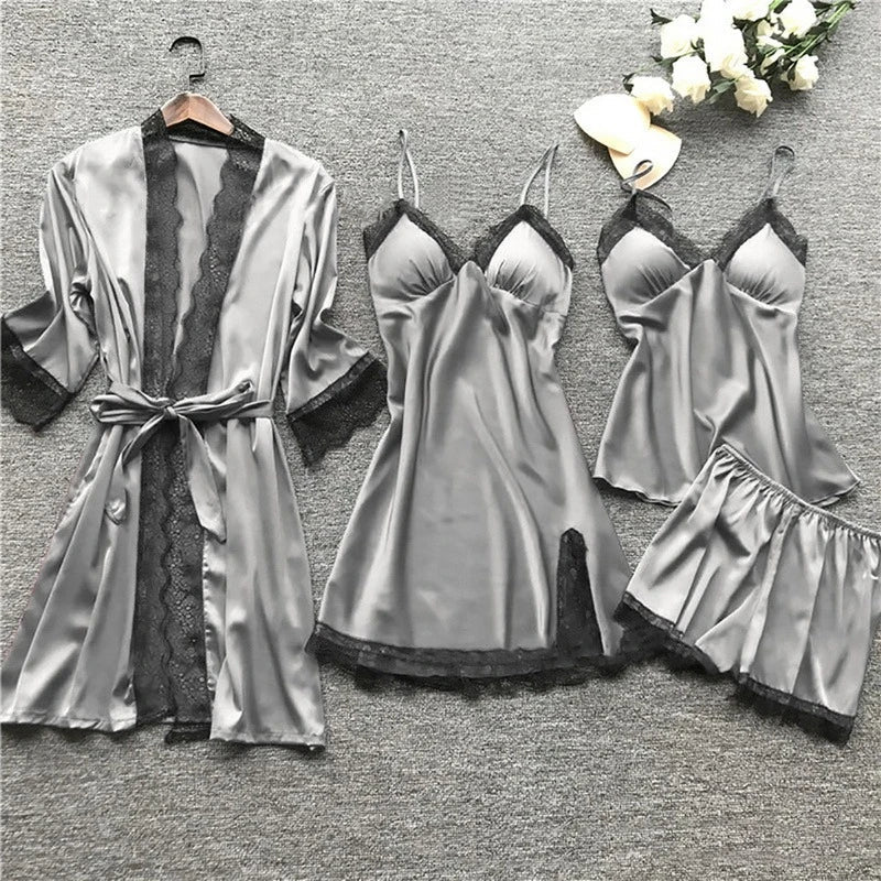 Heidi-Mode | Satin Pyjama Set