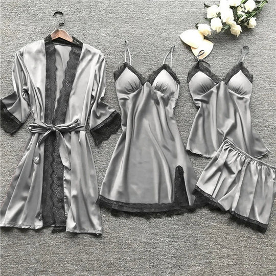 Heidi-Mode | Satin Pyjama Set
