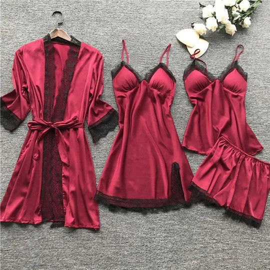 Heidi-Mode | Satin Pyjama Set