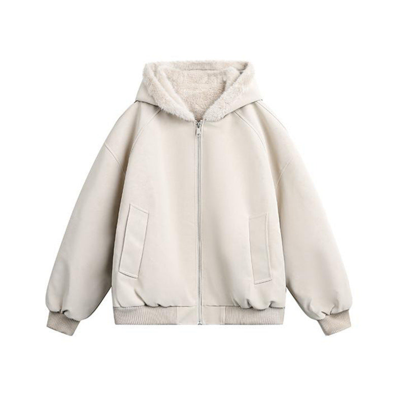 Damen Übergangsjacke mit weichem Fleece-Futter Heidi-Mode
