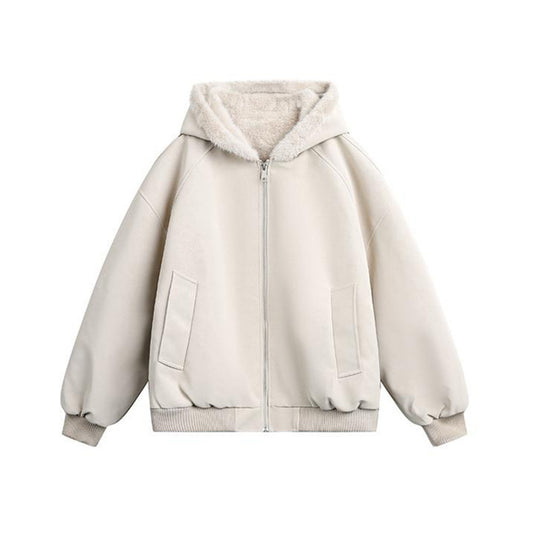 Damen Übergangsjacke mit weichem Fleece-Futter Heidi-Mode