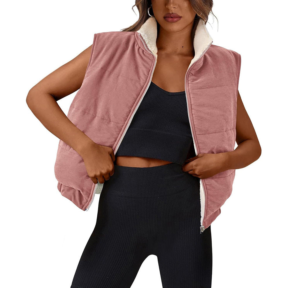 Damen Übergangsjacke mit weichem Fleece-Futter Heidi-Mode