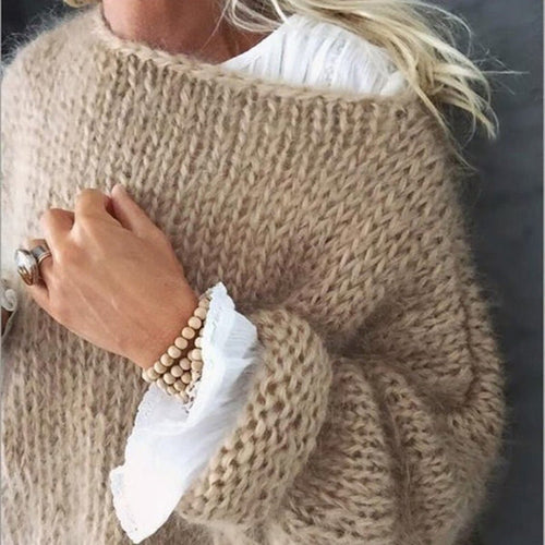 Heidi-Mode | Pullover Trendy Strick Elegant Leichtgewicht