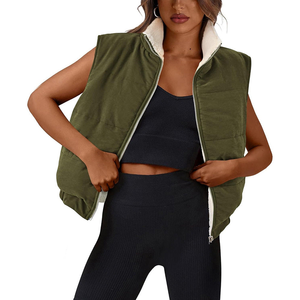 Damen Übergangsjacke mit weichem Fleece-Futter Heidi-Mode