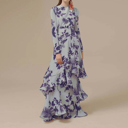 Heidi-Mode | Bedrucktes Rotes Kleid mit Modernem Design