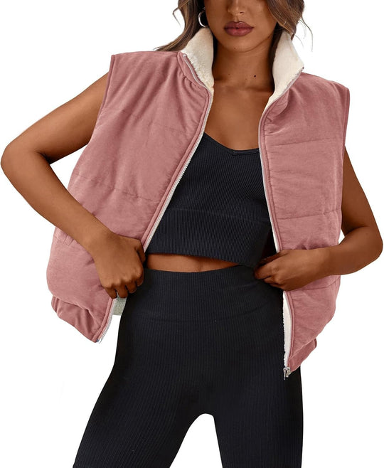 Damen Übergangsjacke mit weichem Fleece-Futter Heidi-Mode