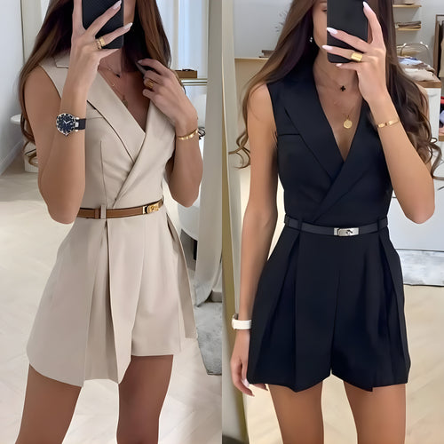 Heidi-Mode | Raffinierte Ärmellose Anzüge für Unübertroffene Eleganz