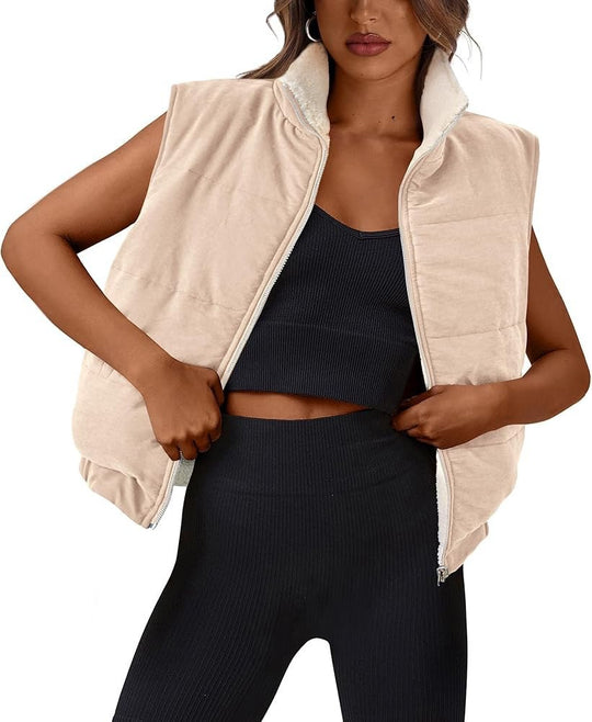 Damen Übergangsjacke mit weichem Fleece-Futter Heidi-Mode