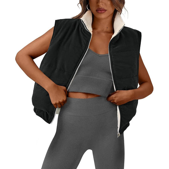 Damen Übergangsjacke mit weichem Fleece-Futter Heidi-Mode