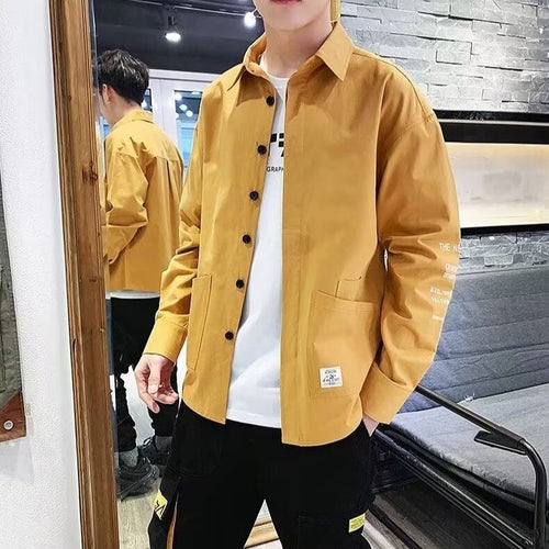 Herren lässige Utility-Jacke mit praktischen Taschen und stylischem Schnitt Heidi-Mode