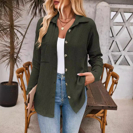 Damen lässige und elegante Strickjacke Heidi-Mode