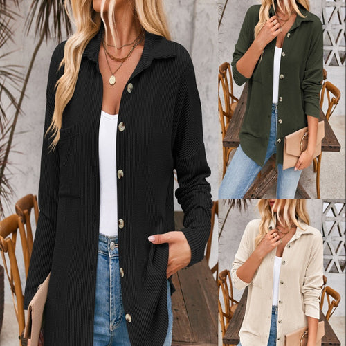 Damen lässige und elegante Strickjacke Heidi-Mode
