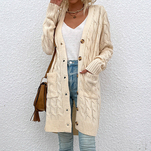 Heidi-Mode | Lang Damesvest Casual En Comfortabel
