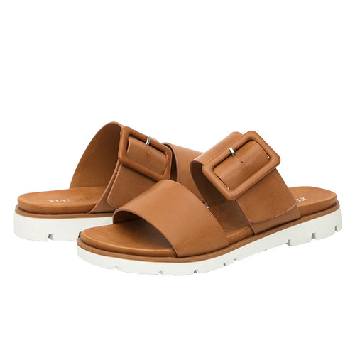 Damen Sandalen mit modischer Schnalle Heidi-Mode