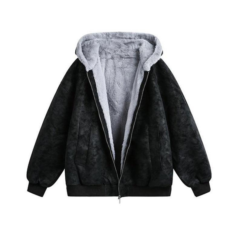 Damen Übergangsjacke mit weichem Fleece-Futter Heidi-Mode