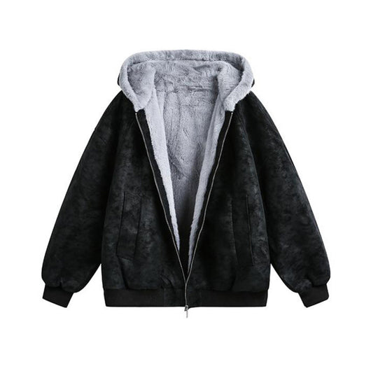 Damen Übergangsjacke mit weichem Fleece-Futter Heidi-Mode