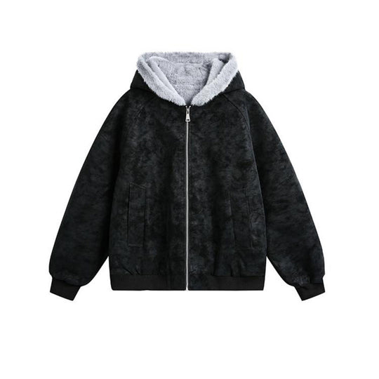 Damen Übergangsjacke mit weichem Fleece-Futter Heidi-Mode