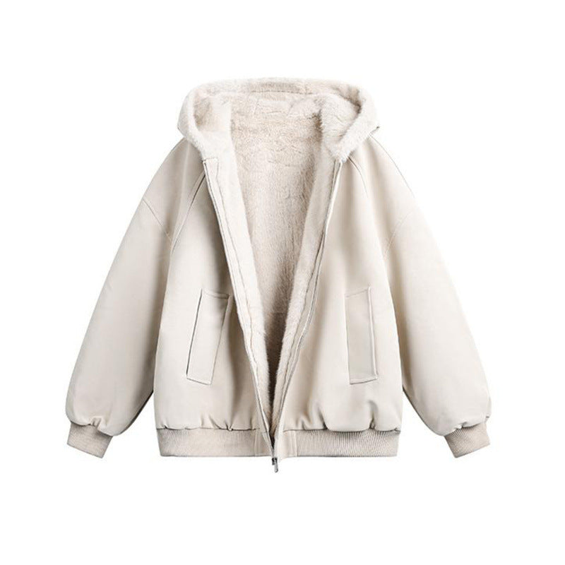 Damen Übergangsjacke mit weichem Fleece-Futter Heidi-Mode