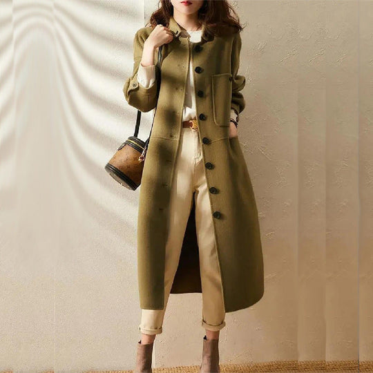 Langer Trenchcoat