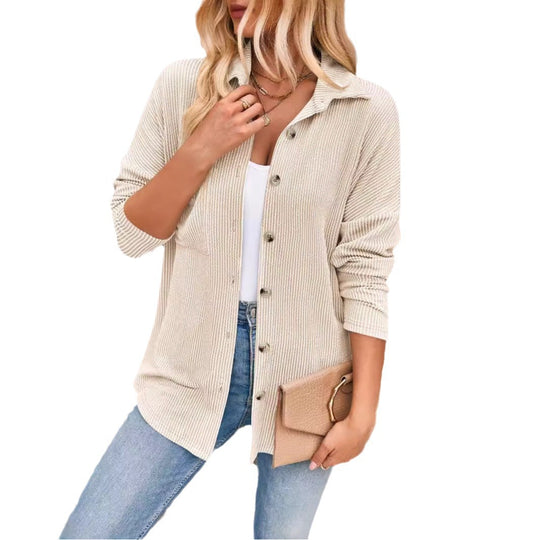 Damen lässige und elegante Strickjacke Heidi-Mode