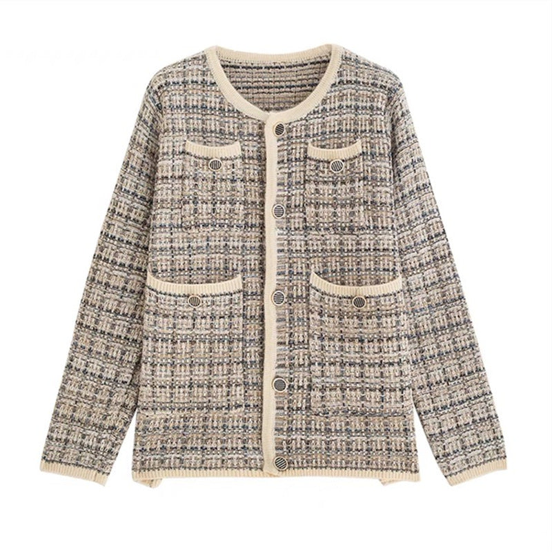 Damen Strickjacke mit elegantem Design und praktischen Taschen Heidi-Mode