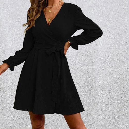 Damen Wickelkleid Heidi-Mode