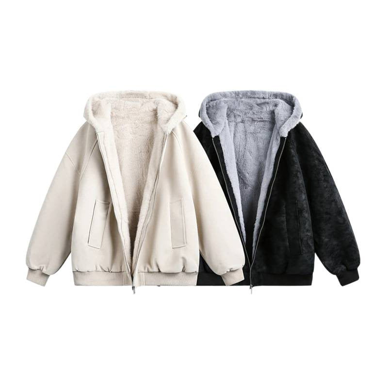 Damen Übergangsjacke mit weichem Fleece-Futter Heidi-Mode