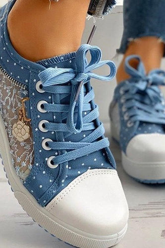 Heidi-Mode | Hohle Leinenschuhe
