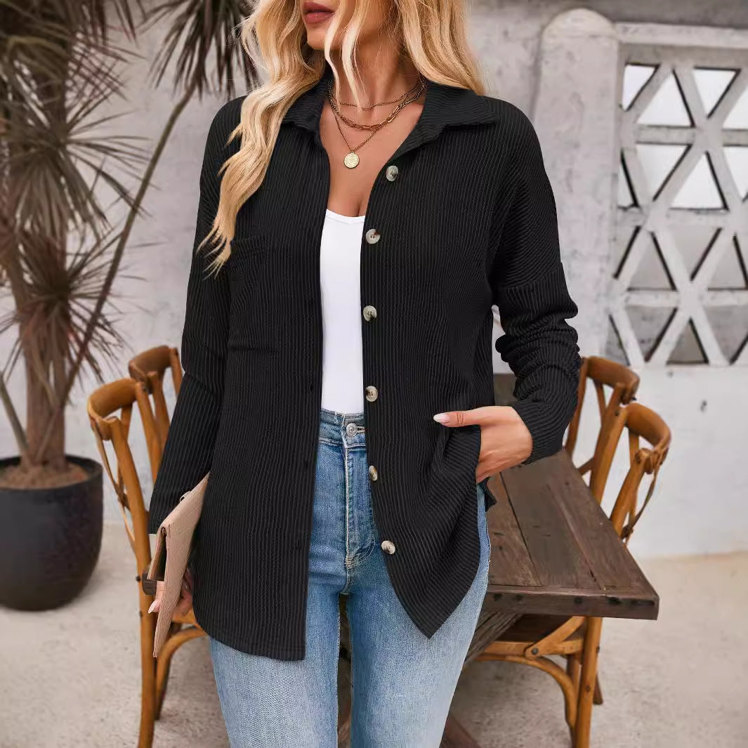 Damen lässige und elegante Strickjacke Heidi-Mode