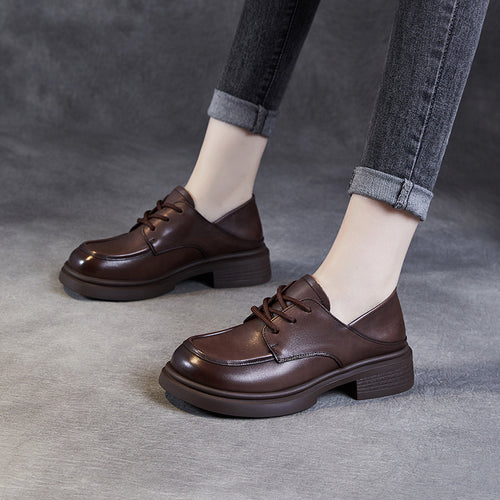 Herren klassische Schnür- Derby Schuhe Heidi-Mode