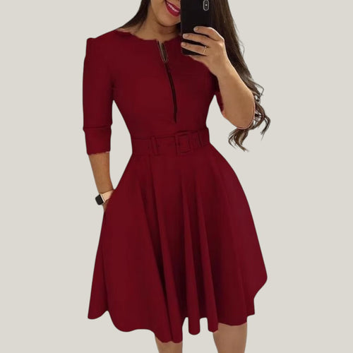Heidi-Mode | Damen Formelle Midi Kleid