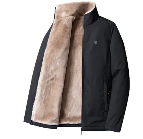 Heidi-Mode | Langärmelig Reißverschluss Vlies Jacke mit Taschen