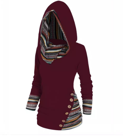 Heidi-Mode | Damen Slim Fit Hoodie Bequem
