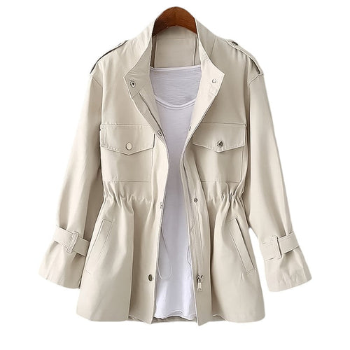 Heidi-Mode | Kurze Trenchcoat-Jacke für Damen Miriam