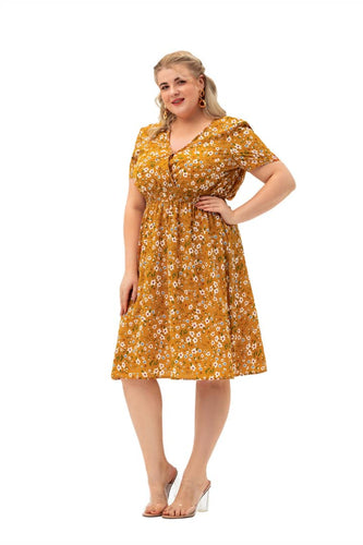 Heidi-Mode | Bohème-Chic Kleid Große Größe