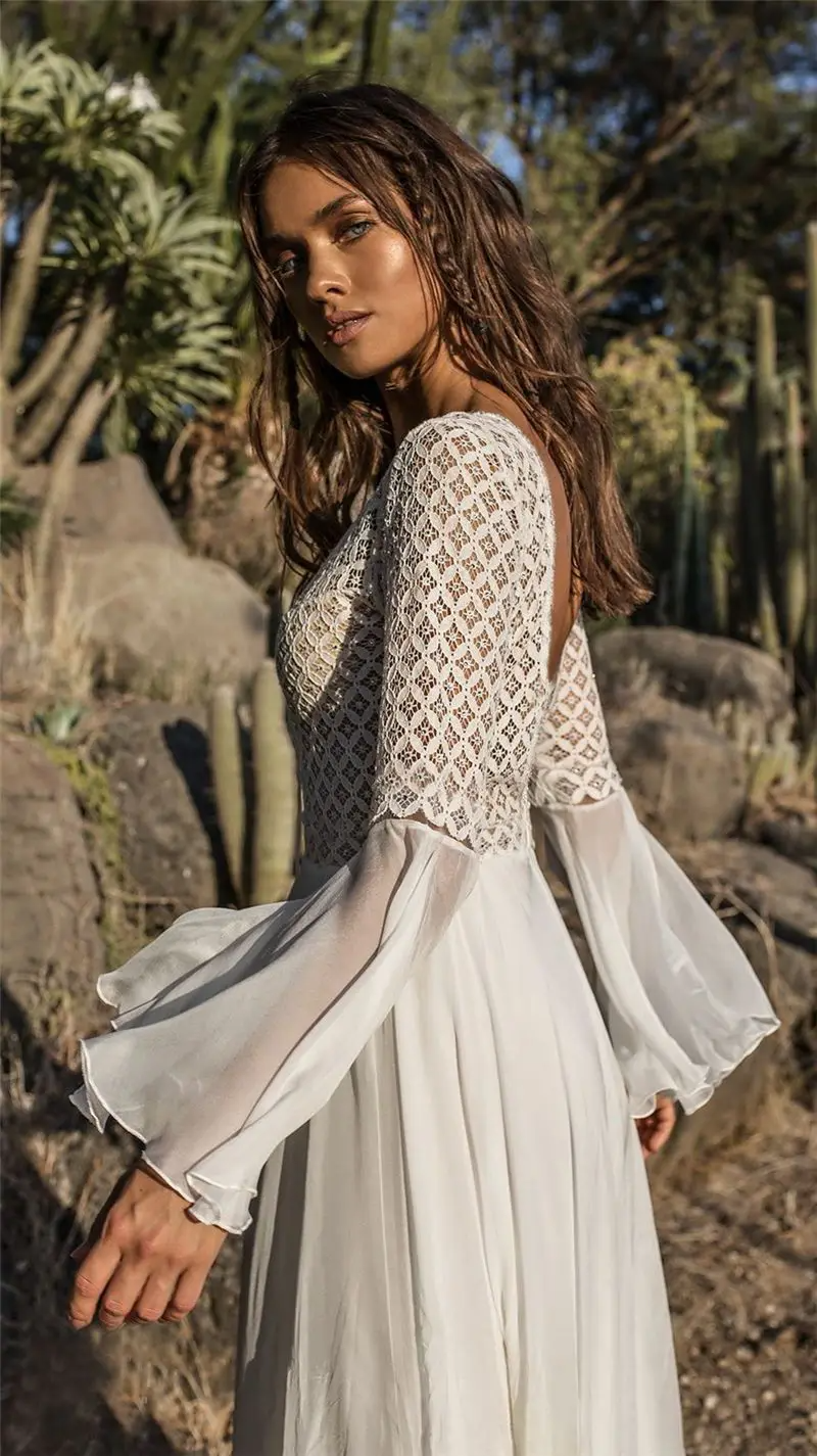 Heidi-Mode | Weißes Kleid Im Boho-Stil