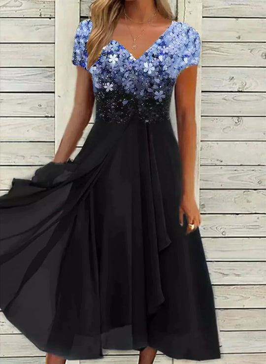 Chiffon Damenkleid