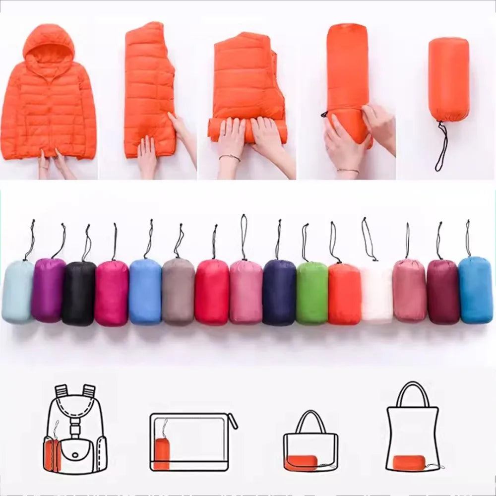 Heidi-Mode | Leichte Daunenjacke Damen Herbst Winter