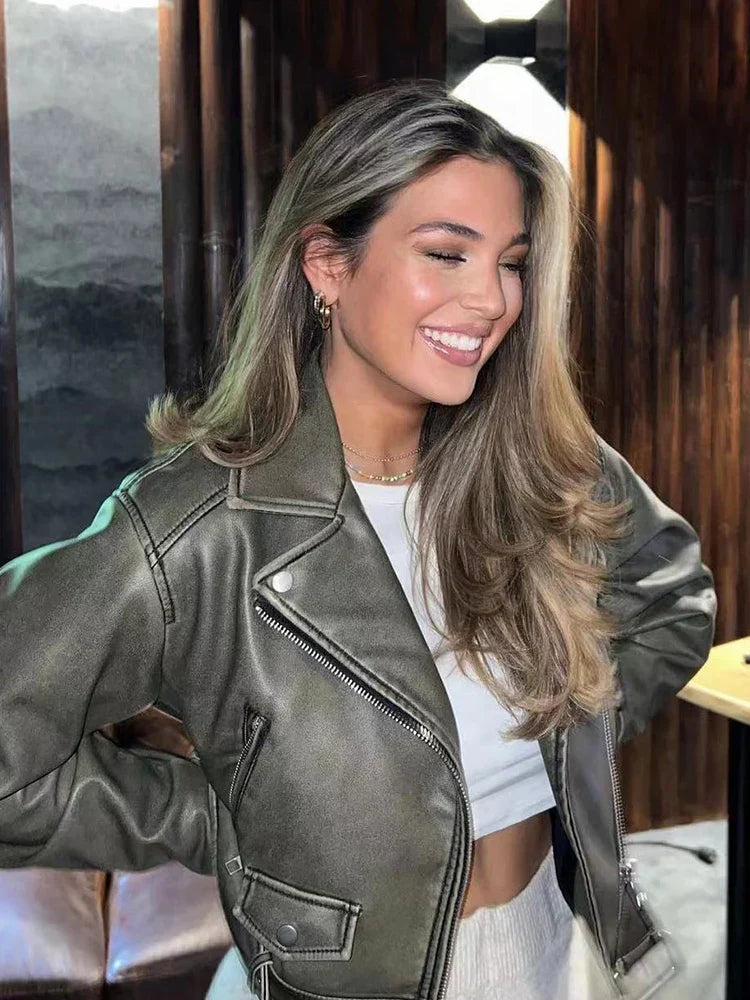 Heidi-Mode | Winter Damen jacke mit Gürtel