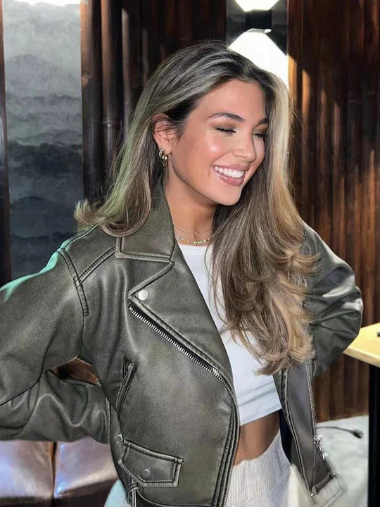 Heidi-Mode | Winter Damen jacke mit Gürtel