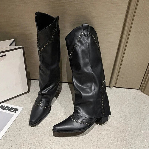Heidi-Mode | Boho Cowboy Stiefel für Damen
