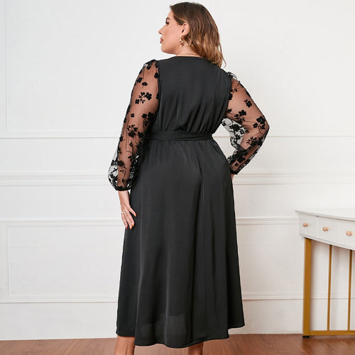 omslagjurk (plus size)