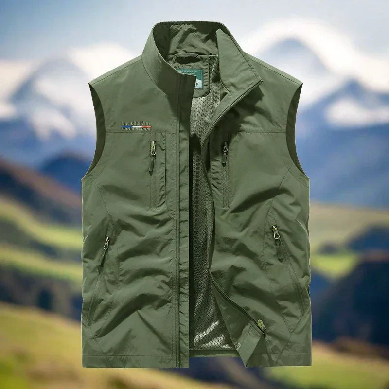 Heidi-Mode | Lässiges Multifunktionales Outdoor Westen für Männer