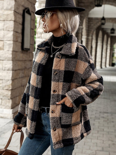 Heidi-Mode | Jacke Flanell Mit Knopf Für Damen