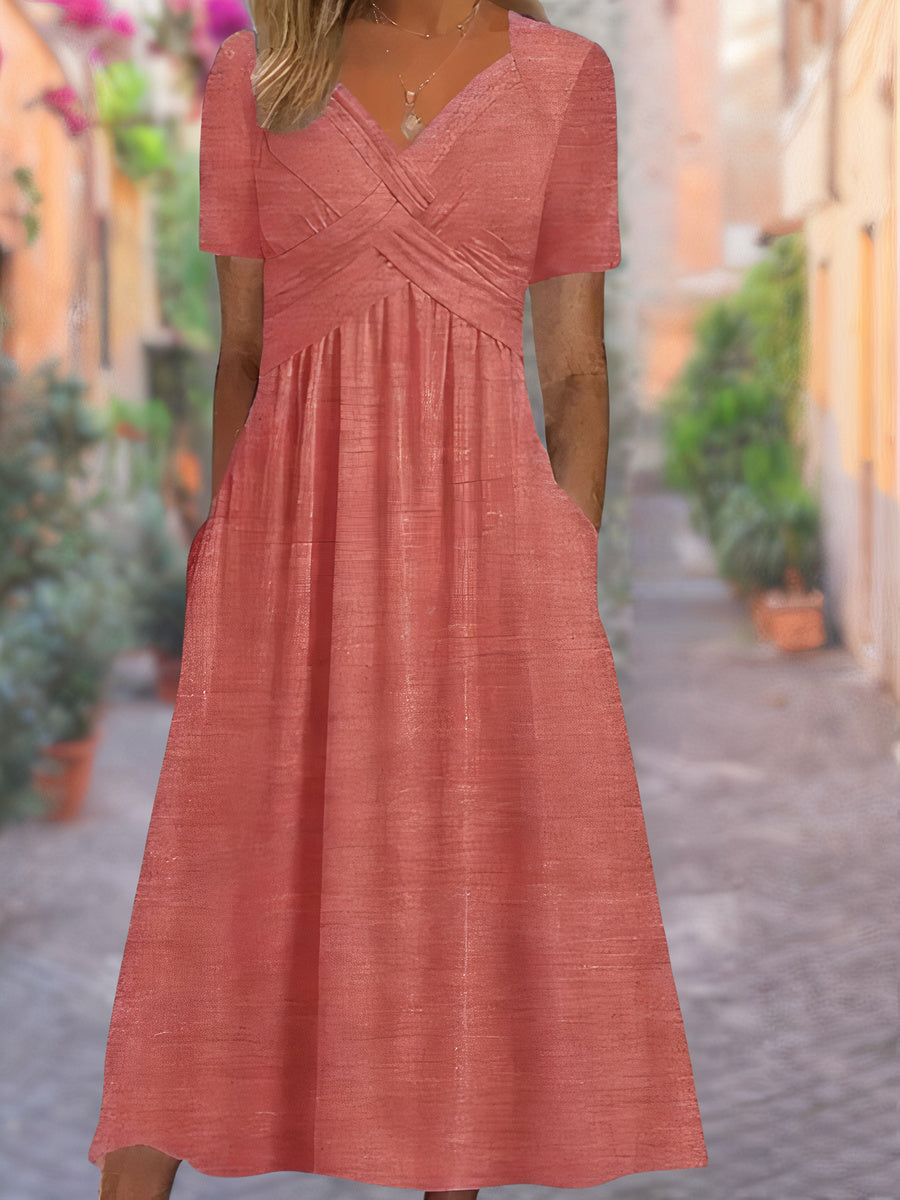 Heidi-Mode | Neck Summer Dress