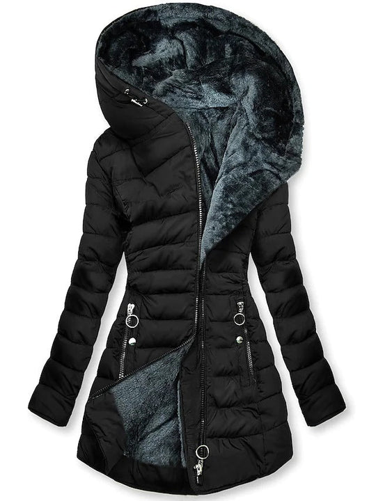 Luxe Bequeme Winterjacke Für Frauen