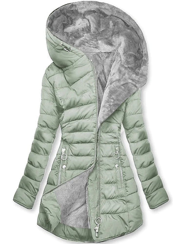 Luxe Bequeme Winterjacke Für Frauen